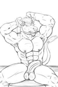 Rating: Explicit Score: 0 Tags: 2012 abs anthro athletic balls beard biceps big_muscles big_penis biped bovid bovine cattle e621 erection facial_hair facial_piercing flexing front_view fur genitals greyscale hair hands_behind_head horn humanoid_genitalia humanoid_penis jewelry looking_at_viewer male mammal monochrome muscular muscular_anthro muscular_male nipple_piercing nipples nose_piercing nose_ring nude pecs penis piercing pose presenting ring ring_piercing septum_piercing sitting sketch solo spread_legs spreading teeth xxzerkkandragonxx User: bunchy7s