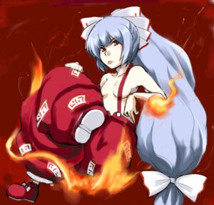 Rating: Explicit Score: 0 Tags: female fire fujiwara_no_mokou long_hair ribbon ribbons rule34 solo suwi tongue topless touhou User: bunchy7s