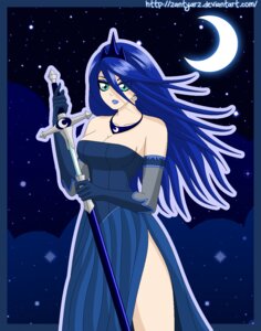 Rating: Safe Score: 0 Tags: alternate_species big_breasts breasts cleavage clothed clothing e621 female friendship_is_magic hasbro hi_res human humanized mammal melee_weapon my_little_pony not_furry princess_luna_(mlp) solo sword text url weapon zantyarz User: bunchy7s
