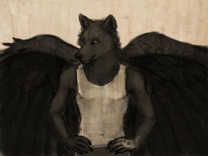 Rating: Safe Score: 0 Tags: 2012 4:3 anthro black_body black_feathers black_fur canid canine canis claws dragon e621 feathered_dragon feathered_scalie feathered_wings feathers fur furred_dragon furred_scalie hybrid male mammal mechanizor mythological_creature mythological_scalie mythology ryuu_(blackdragon) scalie simple_background solo wings wolf User: bunchy7s
