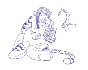 Rating: Questionable Score: 0 Tags: anthro breasts butt canid canine cuddling duo e621 felid female fox foxie foxielove hair hug khon long_hair male mammal pantherine side_boob sitting smile stripes tail tiger User: bunchy7s