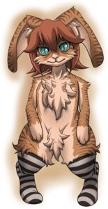 Rating: Safe Score: 0 Tags: chest_tuft clothing e621 felid female fur hybrid lagomorph legwear leporid mammal nude pantherine petaroh pubes rabbit solo stockings stripes stripy tiger tuft User: bunchy7s