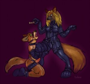 Rating: Explicit Score: 0 Tags: anthro bdsm bodysuit canid canine canis clothing collar cuff_(restraint) digital_media_(artwork) dog_treat domestic_dog dominant dominant_female dominatrix duo e621 erection female femboy genitals gimp_suit handcuffs harness holding_leash holding_object humanoid_genitalia humanoid_penis latex latex_clothing leash leather male male/female mammal metal_cuffs penis pet_food petplay playing puppyplay restraints roleplay shackles skinsuit submissive submissive_male tail tight_clothing turbinedivinity young young_anthro User: bunchy7s