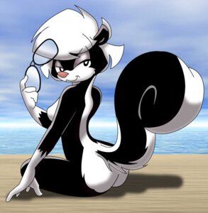 Rating: Questionable Score: 0 Tags: anthro arched_back beach bedroom_eyes belly bent_arm biped black_body black_fur black_tail breasts butt casual_nudity cloud day detailed_background e621 extended_arm eyewear featureless_breasts female fluffy fluffy_tail fur glasses gloves_(marking) hair half-closed_eyes head_turned holding_eyewear holding_object looking_at_viewer looking_back looking_back_at_viewer mammal markings mephitid multicolored_body multicolored_fur multicolored_tail narrowed_eyes nude nude_beach outdoor_nudity outside pink_nose pose raised_hand sabrina_(sabrina_online) sabrina_online sand seaside seductive short_hair side_boob sitting skunk sky slim smile solo striped_skunk tail two_tone_body two_tone_fur two_tone_tail unknown_artist water white_belly white_body white_fur white_hair white_tail User: bunchy7s