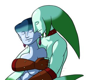 Rating: Questionable Score: 0 Tags: 2009 animal_humanoid aquatic aquatic_humanoid blue_body breasts duo e621 female fish fish_humanoid humanoid lulu_(tloz) majora's_mask nintendo nude signature stop-n-swop-user the_legend_of_zelda watermark zora zora_link User: bunchy7s