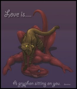 Rating: Safe Score: 0 Tags: 2009 anthro artonis avian beak black_border blue_eyes border dragon duo e621 english_text feral gryphon love male mythological_avian mythological_creature mythological_scalie mythology romantic romantic_couple scalie simple_background tail text yellow_eyes User: bunchy7s
