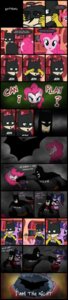 Rating: Safe Score: 0 Tags: absurd_res batman batman_(series) brawl comic crossover dan_(dan_vs.) dan_vs. dc_comics e621 earth_pony equid equine female feral friendship_is_magic fur hair hallucination harley_quinn hasbro hi_res horn horse human long_image mammal mixermike622 multicolored_hair my_little_pony mythological_creature mythological_equine mythology pinkie_pie_(mlp) pony purple_body purple_fur purple_hair smile tall_image the_joker tumblr twilight_sparkle_(mlp) two_tone_hair unicorn User: bunchy7s