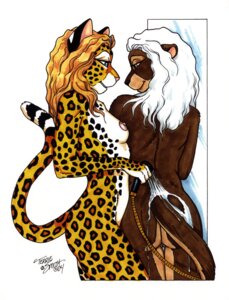 Rating: Explicit Score: 0 Tags: 2004 absurd_res anthro breasts butt duo e621 felid female genitals hi_res leopard mammal mustelid nipples nude otter pantherine pinup pose shower signature tail terrie_smith traditional_media_(artwork) vulva User: bunchy7s