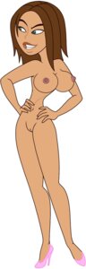 Rating: Explicit Score: 0 Tags: 1girls bonnie_rockwaller brown-haired_female brown_hair disney female female_only gagala human innie_pussy kim_possible nipples pussy rule34 solo straight_hair tagme white_background User: bunchy7s