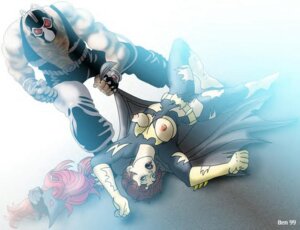 Rating: Explicit Score: 0 Tags: 1990s 1999 20th_century bane barbara_gordon batgirl batman_(series) batwoman ben_(artist) clothing dc dc_comics defeated female kate_kane male nipples rule34 torn_clothes User: bunchy7s