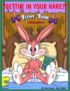 Rating: Explicit Score: 0 Tags: 1990s 1995 20th_century anthro babs_bunny bed book bow breasts english_text female female_only fingering front_view fur furry furry_breasts furry_ears indoors looking_at_viewer lying mammal masturbation nude on_back pillow pussy pussy_juice rabbit rule34 solo tagme teeny_toon text tiny_toon_adventures uncensored User: bunchy7s