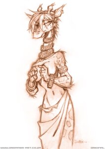 Rating: Questionable Score: 0 Tags: 2007 anthro armlet bottomwear bracelet breasts brown_and_white clothed clothing collar dreamer69 e621 ear_piercing ear_ring eyebrows eyelashes female female_anthro fur giraffe giraffid grumpy hair horn jewelry long_neck looking_at_viewer mammal monochrome multiple_collars ossicone piercing portrait ring_piercing simple_background sketch solo text three-quarter_portrait topless topless_anthro topless_female traditional_media_(artwork) white_background User: bunchy7s