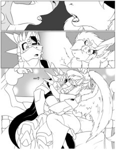Rating: Safe Score: 0 Tags: anthro armor clothing coat comic crown dragon drake_(zerofox) e621 excalibur_(zerofox) female fluffy fur furniture furred_dragon furred_scalie furred_wings headgear inside jewelry king kissing love male membrane_(anatomy) membranous_wings monochrome mythological_creature mythological_scalie mythology night queen royalty scalie sofa text the_dragon_clan topwear wings zerofox zerofox1000 User: bunchy7s