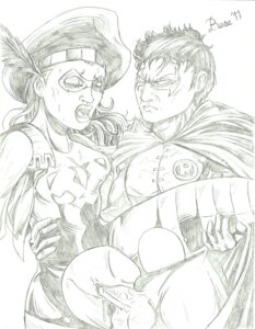 Rating: Explicit Score: 0 Tags: 1boy 1girls 2012 batman_(series) beryl_hutchinson blonde_hair closed_eyes clothed_sex clothing damian_wayne dc dc_comics female from_behind long_hair male open_mouth penetration penis pussy robin_(damian_wayne) robin_(dc) rosenrot rule34 sex spread_legs squire squire_(dc) straight torn_clothes vaginal_penetration User: bunchy7s