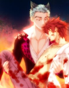 Rating: Questionable Score: 0 Tags: animal_ears beige_skin blood blue_hair brown_hair carrying closed_eyes clothed color corpse_demon gay human male male_only open_clothes open_eyes red_eyes rule34 shiki short_hair tatsumi toshio_ozaki vampire yaoi User: bunchy7s