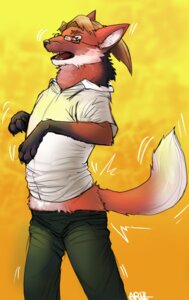 Rating: Safe Score: 0 Tags: canid canine claws clothing e621 eyewear feral fur glasses hair hi_res male mammal maned_wolf open_mouth paws solo tail toxicphox transformation User: bunchy7s