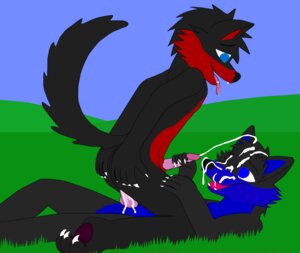 Rating: Explicit Score: 0 Tags: 3_toes 5_fingers anal anal_penetration animal_genitalia animal_penis anthro anthro_on_anthro anthro_penetrated anthro_penetrating anthro_penetrating_anthro balls biped black_body black_fur black_nose blue_body blue_eyes blue_fur bodily_fluids butt canid canine canine_genitalia canine_penis canis claws cowgirl_position cum cum_in_ass cum_inside cum_on_face cum_on_partner cum_on_penis cum_while_penetrated cumshot detailed_background drago drooling duo e621 ejaculation erection feet fingers from_front_position fur genital_fluids genitals grass hand_on_butt handjob happy happy_sex head_tuft hindpaw humanoid_genitalia humanoid_penis hybrid_genitalia hybrid_penis kneeling knot looking_pleasured lying male male/male male_on_bottom male_on_top male_penetrated male_penetrating male_penetrating_male mammal multicolored_body multicolored_fur nimex nude on_back on_bottom on_ground on_top one_eye_closed open_mouth orgasm outside pawpads paws penetration penile penile_penetration penis penis_in_ass plant purple_pawpads red_body red_fur saliva sex sheath sky splashyu tail teeth toe_claws toes tongue tongue_out tuft two_tone_body two_tone_fur wolf User: bunchy7s