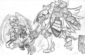 Rating: Questionable Score: 0 Tags: 2008 angry anthro applause armor attack avian bandai_namco cage claws digimon digimon_(species) duo_focus e621 european_mythology feathered_wings feathers felid female fight foxstar gatomon graphite_(artwork) greek_mythology greyscale group mace male mammal melee_weapon mister_d monochrome mythological_avian mythological_bird mythological_creature mythological_firebird mythology phoenix pleased punch seraphimon sketch traditional_media_(artwork) uppercut weapon wings User: bunchy7s