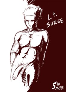 Rating: Explicit Score: 0 Tags: character_name front_view human lt_surge male male_only monochrome nintendo nude penis pokemon pubic_hair rule34 sinmatter sketch solo standing tagme User: bunchy7s