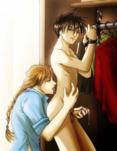 Rating: Explicit Score: 0 Tags: 2boys blue_shirt bound_wrists brown_hair closet clothed_on_nude cum cumdrip dripping duo_maxwell gay gundam handjob heero_yui licking male male/male male_only multiple_boys multiple_males nude penis ponderosa rule34 standing uncensored yaoi User: bunchy7s