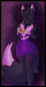 Rating: Questionable Score: 0 Tags: alternate_color anthro bandai_namco black_body black_border black_fur black_hair black_sclera border bread canid canine chest_tuft clothing digimon digimon_(species) domestic_cat e621 fan_character felid feline felis female fluffy food fur fuzzball_(fuzzballfox) grey_eyes hair hi_res hybrid looking_at_viewer mammal markings pink_body pink_fur purple_background purple_body purple_clothing purple_fur purple_hair purple_markings purple_sclera renakitty_fuzzball_(fuzzballfox) renamon simple_background solo tail toast towel towel_only tuft zombieaddict User: bunchy7s