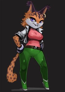 Rating: Safe Score: 0 Tags: anthro belt big_breasts bittenhard boots breasts clothing e621 ear_piercing felid feline female footwear high_heeled_boots high_heels lynx mammal miyu_(star_fox) nintendo piercing purple_eyes shoes smile solo star_fox tail User: bunchy7s
