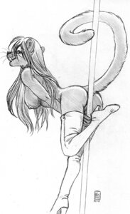 Rating: Explicit Score: 0 Tags: 2010 anthro boots boots_only breasts clothing dancing e621 felid female footwear footwear_only genitals greyscale hair high_heeled_boots high_heels kacey legwear long_hair looking_at_viewer mammal monochrome mostly_nude nipples pantherine pole pole_dancing raised_tail shoes simple_background solo stripper_pole tail thigh_boots thigh_highs tongue vulva whiskers white_background User: bunchy7s