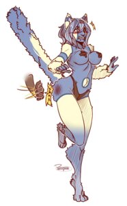 Rating: Questionable Score: 0 Tags: anthro avette blue_body blue_fur blush breasts clothed clothing domestic_cat duo e621 felid feline felis female fluffy fluffy_tail fur hi_res mammal nipple_tape nipples panties pasties solo_focus surprised tail tanks_(artist) tape topless underwear User: bunchy7s