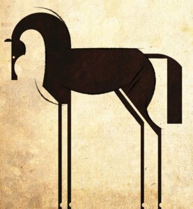 Rating: Safe Score: 0 Tags: 2013 abstract_art ambiguous_gender e621 equid equine feral geometric horse ink_drawing mammal minimalism papyrus_(material) simple_background skia solo User: bunchy7s