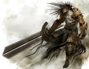 Rating: Safe Score: 0 Tags: abstract_background armor e621 guild_wars human kekai_kotaki male mammal melee_weapon monster not_furry pose scar simple_background solo sword warrior weapon User: bunchy7s