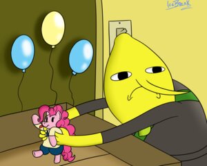 Rating: Safe Score: 0 Tags: 2013 5:4 adventure_time balloon candy_people_(at) cartoon_network clothing crossover doll e621 earl_of_lemongrab earth_pony elemental_creature equid equine flora_fauna food food_creature food_humanoid friendship_is_magic fruit hasbro hi_res horse humanoid icebreak23 inflatable inside lemon_people living_fruit living_lemon male mammal my_little_pony pinkie_pie_(mlp) plant pony solo toy yellow_body User: bunchy7s