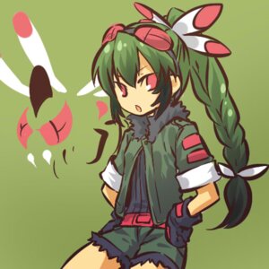 Rating: Safe Score: 0 Tags: 1:1 alternate_species braided_hair cosplay duo e621 feathers female generation_4_pokemon green_hair green_theme hair hitec human humanized mammal nintendo pokemon pokemon_(species) single_braid yanmega User: bunchy7s