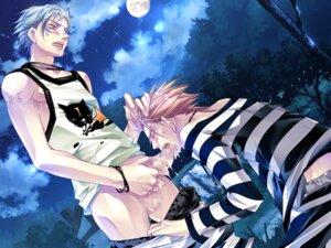 Rating: Explicit Score: 0 Tags: censored cum cum_in_mouth fellatio gian_carlo ivan_fiore lowres lucky_dog male moon mosaic_censoring night oral outdoors penis pink_hair prison prisoner rule34 striped_shirt tattoo tennenouji undressing yaoi User: bunchy7s