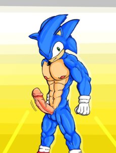 Rating: Explicit Score: 0 Tags: anthro erection fur gloves hedgehog humanoid_penis k3rry male male_only mammal muscles nude penis rule34 solo sonic_(series) sonic_the_hedgehog standing tagme User: bunchy7s