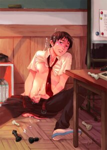 Rating: Explicit Score: 0 Tags: 1boy belt blush chess_piece cika classroom clothed_masturbation clothing cum ejaculation kyon male male_only masturbation necktie rule34 solo suzumiya_haruhi_no_yuuutsu tagme wooden_floor User: bunchy7s
