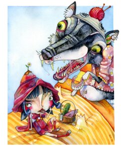 Rating: Questionable Score: 0 Tags: ambiguous_gender anthro big_bad_wolf canid canine canis dentures duo_focus e621 fairy_tales female grandmother_(lore) grandparent_(lore) group little_red_riding_hood little_red_riding_hood_(copyright) mammal navel_vore stylized traditional_media_(artwork) unknown_artist unusual_vore vore what wolf User: bunchy7s