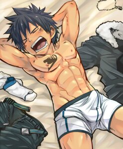 Rating: Explicit Score: 0 Tags: 1boy abs arms_behind_head bed_sheet belt bulge closed_eyes clothed_erection clothes clothes_on_floor ebitendon erection erection_under_clothes fairy_tail fur_collar gray_fullbuster hands_behind_head jewelry lying male male_only muscles muscular necklace nipples on_back open_mouth pecs pixiv_thumbnail resized rule34 saliva sleeping solo tattoo topless torakitchen torakitchen_(ebitendon) underwear white_underwear User: bunchy7s