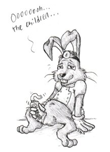 Rating: Explicit Score: 0 Tags: anthro bottomless clothed clothing colgate_(toothpaste) costume doctor dr._rabbit_(character) dr._rabbit_(series) e621 genitals lagomorph leporid male mammal masturbation monochrome orgasm penis rabbit seaweedprincess solo toothpaste User: bunchy7s