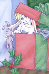 Rating: Safe Score: 0 Tags: 2:3 animal_humanoid animal_plushie aoi_(calli) arms_bent bow_ribbon box calli christmas container detailed_background digital_media_(artwork) e621 fur gift gift_bow gift_box green_bow green_ribbon hair holding_object holding_plushie holding_toy holidays human humanoid in_box in_container lagomorph leporid long_ears looking_at_viewer male mammal oekaki pink_eyes plushie rabbit rabbit_plushie ribbons short_hair solo toy white_body white_fur User: bunchy7s