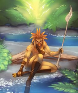 Rating: Questionable Score: 0 Tags: 2010 amazon anthro avian beak bird body_modification bone bottomless breasts clothed clothing detailed_background e621 female forest glaive jungle mastectomy_scar melee_weapon missing_breast non-mammal_breasts outside plant polearm rainforest river ryukyur scar solo spear tree uniboob weapon User: bunchy7s