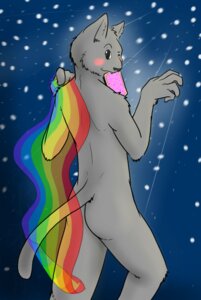 Rating: Questionable Score: 0 Tags: 5_fingers anthro anthrofied biped black_eyes blush butt claws clothing domestic_cat e621 felid feline felis fingers food fur grey_body grey_fur holding_food holding_object icefang_cerule looking_at_viewer looking_back male mammal meme mouth_hold multicolored_clothing nude nyan_cat nyan_cat_(copyright) one_eye_closed pop-tarts rainbow rainbow_clothing rainbow_trail solo space standing tail whiskers wink User: bunchy7s Rating: Questionable Score: 0 Tags: 5_fingers anthro anthrofied biped black_eyes blush butt claws clothing domestic_cat e621 felid feline felis fingers food fur grey_body grey_fur holding_food holding_object icefang_cerule looking_at_viewer looking_back male mammal meme mouth_hold multicolored_clothing nude nyan_cat nyan_cat_(copyright) one_eye_closed pop-tarts rainbow rainbow_clothing rainbow_trail solo space standing tail whiskers wink User: bunchy7s