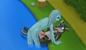 Rating: Explicit Score: 0 Tags: animal_humanoid anthro aquatic aquatic_humanoid bestiality bodily_fluids canid canine canis cashier:3 duo e621 erection eye_contact feral fish fish_humanoid genital_fluids genitals hi_res humanoid humanoid_on_feral link_(wolf_form) looking_at_another male male/male mammal nintendo penis precum submit the_legend_of_zelda twilight_princess water wolf zora User: bunchy7s