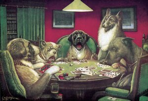 Rating: Safe Score: 0 Tags: 1906 20th_century ace_of_diamonds ace_of_hearts ambiguous_gender ancient_art bag book canid canine canis card card_game cassius_marcellus_coolidge chair cheering cigar clubs_(suit) collar collar_tag container cup diamonds_(suit) dogs_playing_poker domestic_dog drinking e621 eyewear feral five_of_diamonds five_of_hearts formal_art four_of_hearts furniture gambling gaming glass glass_container glass_cup glasses group heart_symbol hearts_(suit) humor jack_of_spades king_of_clubs king_of_hearts lamp light mammal meme_origin open_mouth playing_card poker poker_chip poker_table public_domain sack semi-anthro smoking smoking_pipe spades_(suit) suit_symbol table teeth ten_of_diamonds ten_of_spades three_of_clubs three_of_diamonds three_of_spades tongue traditional_media_(artwork) two_of_clubs two_of_diamonds User: bunchy7s