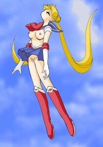 Rating: Explicit Score: 0 Tags: 2008 bishoujo_senshi_sailor_moon blonde_hair boots bow breasts censored closed_eyes clothing elbow_gloves female imaden mosaic_censoring nipples rule34 sailor_moon skirt small_breasts tied_hair topless twintails usagi_tsukino very_long_hair wind_lift User: bunchy7s