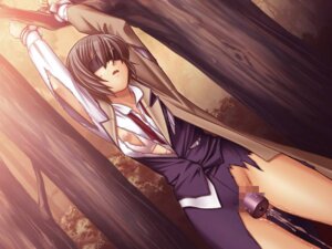 Rating: Explicit Score: 0 Tags: blindfold bondage censored exhibitionism female handcuffs nopan outdoors rule34 torn_clothes tree vibrator User: bunchy7s