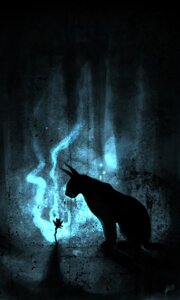 Rating: Safe Score: 0 Tags: 3:5 ambiguous_gender caracal caracal_(genus) dark dark_theme e621 felid feline feral flower glowing johis mammal plant realistic restricted_palette silhouette simple_background solo User: bunchy7s