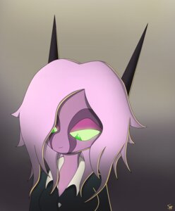 Rating: Safe Score: 0 Tags: anthro bust_portrait clothed clothing dreamkeepers e621 female hair horn namah_calah portrait smile solo sw1tchbl4de unknown_species yellow_eyes User: bunchy7s