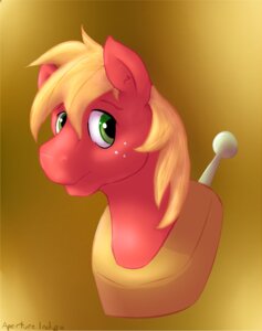 Rating: Safe Score: 0 Tags: big_macintosh_(mlp) blonde_hair bust_portrait e621 earth_pony equid equine freckles friendship_is_magic green_eyes hair hasbro hoodoo horse male mammal my_little_pony plow_yoke pony portrait solo User: bunchy7s