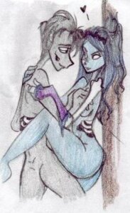 Rating: Explicit Score: 0 Tags: black_hair blue_hair corpse_bride emily_(corpse_bride) female female_focus heart jackandsally4ever long_blue_hair long_hair male male_focus rule34 spoken_heart tim_burton victor_van_dort warner_brothers zombie zombie_boy zombie_girl User: bunchy7s