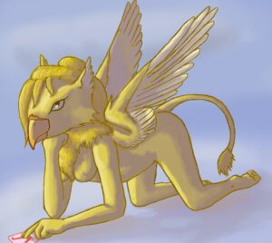 Rating: Questionable Score: 0 Tags: all_fours anthro arm_support arms_bent avian beak bent_legs blonde_hair breasts butt card cloud e621 echoeternal eyrie_(neopets) feathered_wings feathers feet female fiorina_(neopets) folded_wings forward_arm_support fur gryphon hair hand_on_chin hand_on_own_chin hand_under_chin hindpaw looking_at_viewer mane mythological_avian mythological_creature mythology neopet_(species) neopets non-mammal_breasts outside paws raised_hand sky skyscape solo tail tail_tuft touching_chin touching_own_chin tucked_arm tuft wings yellow_body yellow_fur User: bunchy7s